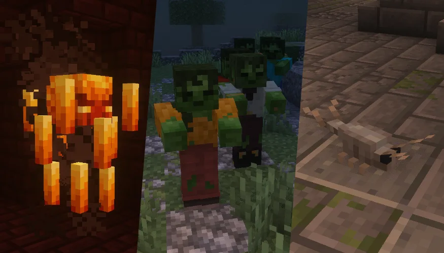blaze, zombie y lepisma